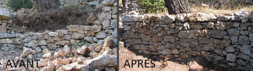 Réfection de restanques