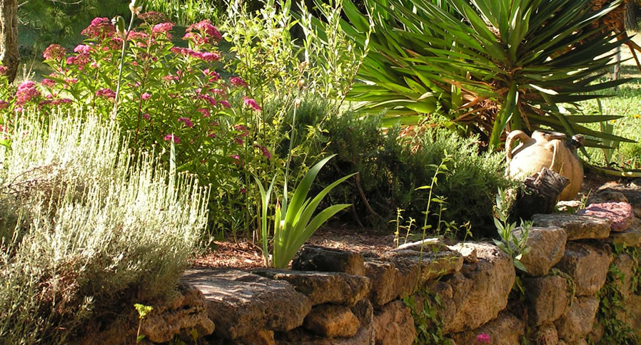 Création de murs en pierre